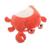 HEALEEP Cojín De Reposacabezas De Cangrejo De Peluche Para Automóvil Almohada De Soporte Cervical Decoración Divertida Para Interior Del Coche Uso Año La Del Cuello