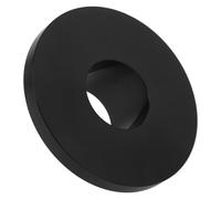 HEALEEP Cono Centrador de Rueda de Aluminio para Cambiador de Neumáticos Manual, Herramienta Equilibradora para Motos y Coches, Diámetro 4.4 Pulgadas, Color Negro, Herramienta Versátil