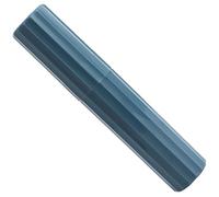 HEALEEP Contenedor Portátil para Cepillo de Dientes y Pasta Dental, Caja Desmontable de PP Azul, Vaso Multifunción para Baño y Viaje, Estuche Compacto para Cuidado Bucal