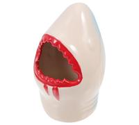 HEALEEP Copa de Cerámica Artesanal Forma de Tiburón, Taza Creativa para Beber Cócteles, Diseño Estable y Fácil de Limpiar, Adecuado para Bar, Restaurante y Hogar