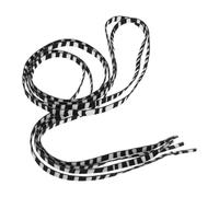 HEALEEP Cordones Elásticos Deportivos 120 Cm para Zapatillas Casuales, Diseño Cebra Negro, Cordones Multifuncionales Resistentes para Calzado Adulto, Repuesto para Zapatos Planos