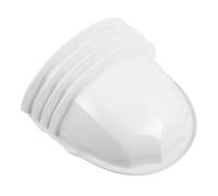 HEALEEP Cubierta de Lluvia para Cámara de Seguridad Exterior, Protector Abs Resistente, 4 Piezas de Color, Funda para Cámaras al Aire Libre, Refugio Solar y Antilluvia