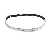 HEALEEP Diadema Elegante para Cabello Mujer Trenzada Elástica de Banda Cuero Pu Ligera y Accesorio para Fiestas y Uso Diario