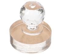 HEALEEP Estampador de Sombras de Ojos Redondo de Acrílico Herramienta Compacta y Versátil para Maquillaje Profesional y Aplicación Precisa