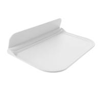 HEALEEP Estante Plegable para Baño Grande de Color Claro, Estante Organizador de Pared Multifuncional de Plástico PP, Perchero para Ropa y Almacenamiento de Artículos Diversos, Adecuado