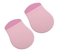 HEALEEP Funda Protectora Autoadhesiva para Ratón Portátil, 2 Piezas Rosa, Bolsa de Almacenamiento Elástica de Tela Elástica, Soporte Compacto para Ratón Inalámbrico Adecuado para Oficina,