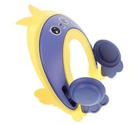 HEALEEP Gorro de Champú para Ñiño y Niño Pequeño Ajustable, Protección para Oídos, Tamaño, Color Amarillo Limón, Adecuado para Baño y Ducha Diaria