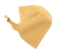 HEALEEP Gorro de Silicona Dorado para Teñir el Cabello para Mechas Profesional Reutilizable con Diseño Preciso Adecuado para Uso en Casa y Rutina de Peluquería