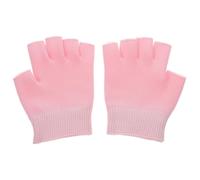 HEALEEP Guantes de Gel Hidratantes sin Dedos para Mujer y Niña, de Algodón Spandex Gel, que Aumentan la Flexibilidad en Días Obsequios