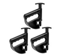 HEALEEP Herramienta de Destalonador Manual para Neumáticos 3 Piezas Negro, Abrazadera para Montaje y Desmontaje de Ruedas, Kit para Reparación y Cambio de Neumáticos de Coches y Motos