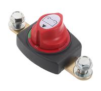 HEALEEP Interruptor de Desconexión de Batería para Coche, Accesorio de Vehículo en Latón y Abs, Manejo de Alta Corriente, Apagado Integrado, Compatible para Automotor y Uso Marino