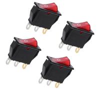 HEALEEP Interruptor para Olla Eléctrica de Alta Potencia 4 Piezas Botón de Palanca de Plástico para Cocina Eléctrica Repuesto Compatible para Sartenes Uso Industrial y Doméstico