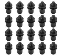 HEALEEP Juego de 20 Clips de Rejilla Acústica para Altavoces, Soportes de Fijación para Rejilla del Altavoz, 10 Cortos y 10 Largos, Accesorios para Paneles de Audio, Instalación