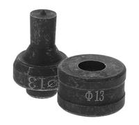 HEALEEP Juego de Troqueles de Punzonado Hidráulico Redondo de 13 Mm, Matriz de Punzonadora Manual para Máquina Perforadora, Matriz de Agujero Redondo de Acero Duradero para Uso Industrial