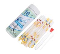 HEALEEP Kits de Prueba de Calidad de Agua 50 Tiras Reactivas, Gotero y Tubo Ensayo para Evaluación Precisa en Piscinas y Acuarios