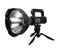 HEALEEP Linterna Portátil Recargable USB P70, Linterna para Exteriores, Foco LED Potente Luz Dura, Batería 8000 Mah, Tamaño Grande para Camping y Actividades al Aire Libre