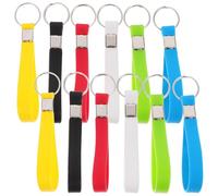 HEALEEP Llavero Pulsera Multifunción de Silicona 12 Piezas (,) Accesorio para Llaves y Decoración de Bolso