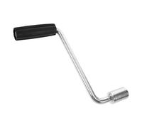 HEALEEP Manivela Manual para Remolque de Caravana, Casquillo de 18 Cm, Accesorio Automotriz Resistente para Gato de Tijera, Manija de Enrollado Compatible Autocaravanas y Camiones,