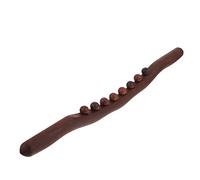 HEALEEP Masajeador Corporal Palo Puntiagudo de Madera de Haya Marrón Manual para Masaje y Alivio Muscular Herramienta Ligera para Fisioterapia y Relajación en Casa