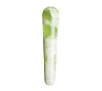 HEALEEP Masajeador de Jade para Puntos de Acupuntura Forma Tradicional y Material, Promueve la Circulación y Es Cómodo para Uso en Cuerpo y Pies mientras Ves Televisión