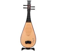 HEALEEP Modelo de Laúd Chino Simulado de Estilo Antiguo Decoración Ligera para Fotografía con Vestimenta Tradicional Adorno de Instrumento Realista para Centro de Mesa y Regalo Creativo