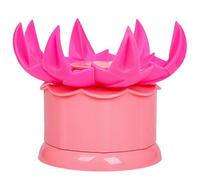 HEALEEP Molde Grande para Hacer Bollos al Vapor y Pasteles Chinos, Herramienta de Cocina de Plástico Seguro, Molde Manual para Baozi y Dumplings, Adecuado para Cocina Color Aleatorio