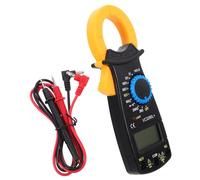 HEALEEP Multímetro Digital de Pinza 3266l Amperímetro y Voltímetro, Medidor de Voltios y Ohmímetro, Pantalla Lcd Retroiluminada, Portátil para Uso Doméstico E Industrial