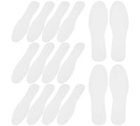 HEALEEP Plantillas Desechables Transpirables para Zapatos de Hombre y Mujer, Absorbentes de Sudor, Finas de Fibra, 20 Pares (talla 40), para Running, Senderismo y Uso Deportivo