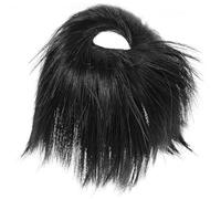 HEALEEP Postizo de Moño Desordenado para Mujer y Niña, Extensión de Cabello Negro de Seda Resistente al Calor, Accesorio Adecuado para Uso Diario y Bodas