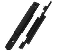 HEALEEP Receptores de Cinturón de Barricada Retráctil Aplicables, 2 Piezas, Accesorios para Barreras de Cuerda de Seguridad, Compatibles con Marcadores de Límites, Control de Multitudes