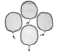 HEALEEP Redes Elásticas para Moño de Pelo 4 Piezas, Gorros de Red Transpirable para Pelucas, Accesorio Cómodo y Ajustable para Peinados, Adecuado para Cuidado del Cabello y Uso Diario