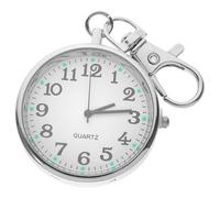 HEALEEP Reloj de Enfermera Portátil Puntero Claro y Diseño Creativo en Acero Inoxidable y Vidrio para Uso en Bolsillo y Obsequio en Vacaciones