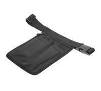 HEALEEP Riñonera Enfermera Multifuncional Negra con Gran Capacidad Bolsa de Almacenamiento Resistente y Práctico Organizador de Herramientas para Uso Profesional