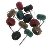HEALEEP Ruedas de Pulido para Taladro 24 Piezas Set Mini 3 Mm Vástago Nylon Abrasivas para Metal Plástico Cerámica Vidrio Accesorios Pulidoras Herramientas Rotativas Profesionales