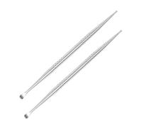 HEALEEP Sondas de Inoxidable para Oreja 2 Piezas Detector de Puntos de Doble Cabeza para Terapia Auricular Uso Clínico y Doméstico Salud Alternativa