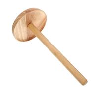 HEALEEP Soporte para Papel Higiénico de Madera Maciza Soporte de Rollos Base para Paños de Limpieza Color Madera Clara para Baño y Cocina Reserva Práctica de Papel Higiénico