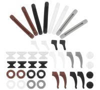 HEALEEP Soportes Antideslizantes de Silicona para Gafas, Juego de 9 Piezas, Ganchos para Orejas y Nariz, Portagafas Flexible para Deporte, Sujeción Segura para Correr y Actividades al