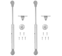 HEALEEP Soportes Hidráulicos para Puertas de Gabinete 2 Piezas, Varillas Telescópicas Amortiguadoras Resistentes Corrosión, Cierre Suave y Silencioso, Soporte Neumático Retráctil