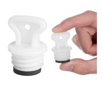 HEALEEP Tapones Pequeños de Goma para Bolsa de Agua Caliente 18 Mm, 2 Unidades, Tapón de Repuesto Antifugas, Cierre Seguro para Bolsas de Calor en Terapias de Salud y Primeros Auxilios