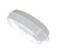 HEALEEP Vaporera para Microondas con Tapa de Color Claro, Bandeja de Pp Resistente 1 Unidad, Apta para Cocinar Pescado y Alimentos al Vapor, Adecuado para Uso Doméstico y Fácil Limpieza