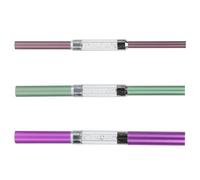HEALEEP Varillas Moldeadoras de Aluminio Resistentes y Fáciles de Limpiar 3 Piezas para Uñas Ideales para Manicura Personal y Escuelas de Uñas