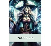 Healer Casting a Spell: A5 Notebook for Aspiring Witches