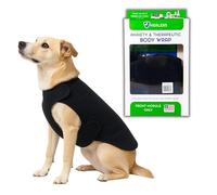 Healers Envoltura de recuperación de lesiones para perros - Multiuso Pet Healer - Reduce la picazón y la ansiedad - Terapéutico, cómodo y suave - Ajuste ajustable con cierre de velcro (mediano)
