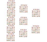 Healeved 0 Pegatinas Para La Cara Mexicano De Halloween Pegatinas Para La Cara Lgbt Estéticas A Granel De Arco Para Niños Pegatina De De