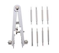 Healeved 1 Juego Alicates De Oído Eliminar De Mudanzas Eliminación Herramienta Kit De Reparación Reemplazo Removedor De Reloj Correa De Reloj Aleación Plata