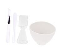 Healeved 1 Juego Conjunto De Herramientas De Máscara Cuenco De Máscara Para Bochas Bol Curtidor Facial Silicio Herramienta De Máscara De Bricolaje Gel De Sílice