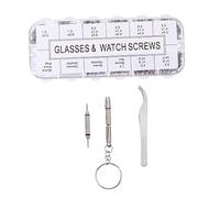 Healeved 1 Juego De Reparación De Piezas De Reparación De Gafas Gafas Magnéticas Sobre Gafas Gafas De Sol Cristalería Vasos Para Beber Gafas Completas Kit De Tornillos Destornillador De