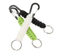 Healeved 1 Juego Negro Blanco Verde Multiusos para Senderismo Y Camping Resistente La Corrosión Edad 3 Piezas