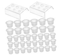 Healeved 1 Juego taza de color de nezeni cosmetics dibujar cup portstiles tatufan Titulares latigazo taza de tazas de pigmento portátiles ordenador personal
