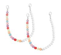 Healeved 1 Par Cadena De Zapatillas De Perlas Decoración Cadenas Delicado Encanto Hechizas Mujer Cadena De Zapatos Joyas De Arranque Joyería De La Cadena Del Zapato Perlas De Imitación
